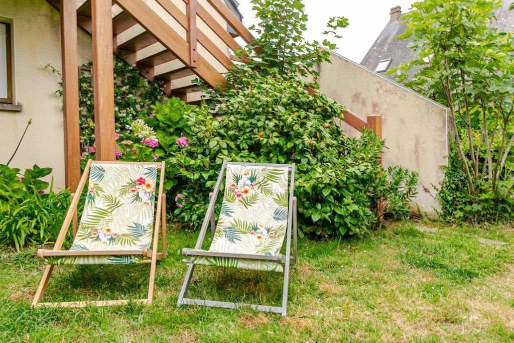 A 600 M De La Plage Avec Jardinet Privatif Daire Saint-Pierre-Quiberon Dış mekan fotoğraf